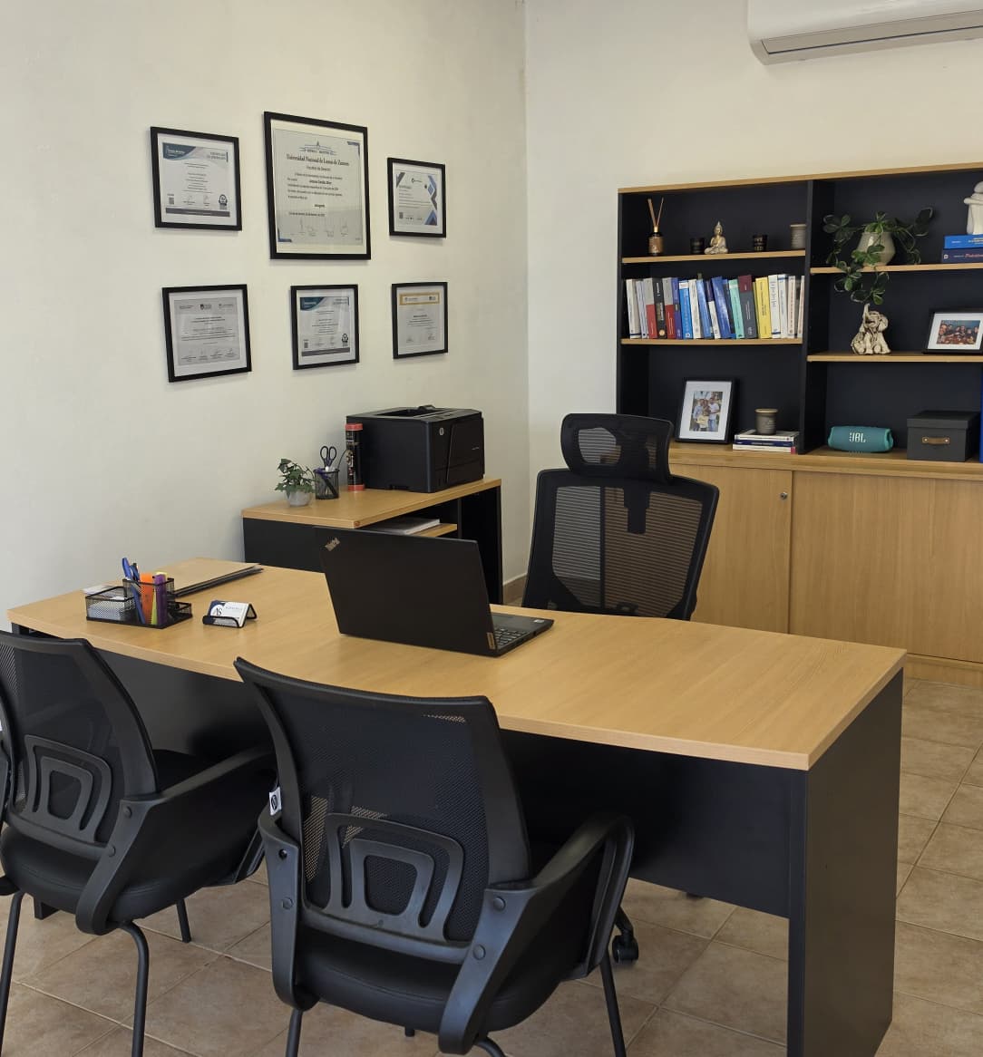 Oficina del Estudio Jurídico Aldana Silva en Los Cardales